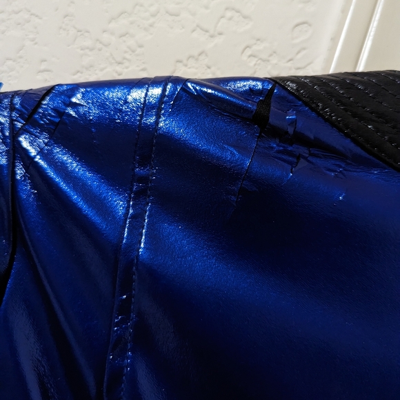 Lip Service Vice Vinyl PVC Kimono Minidress XS - Picture 12 of 13